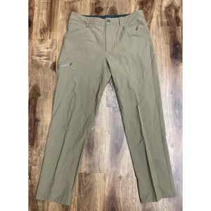 Patagonia Quandary Pants Mens 34 Regular Fit Technical Hiking Stretch Zip Pocket